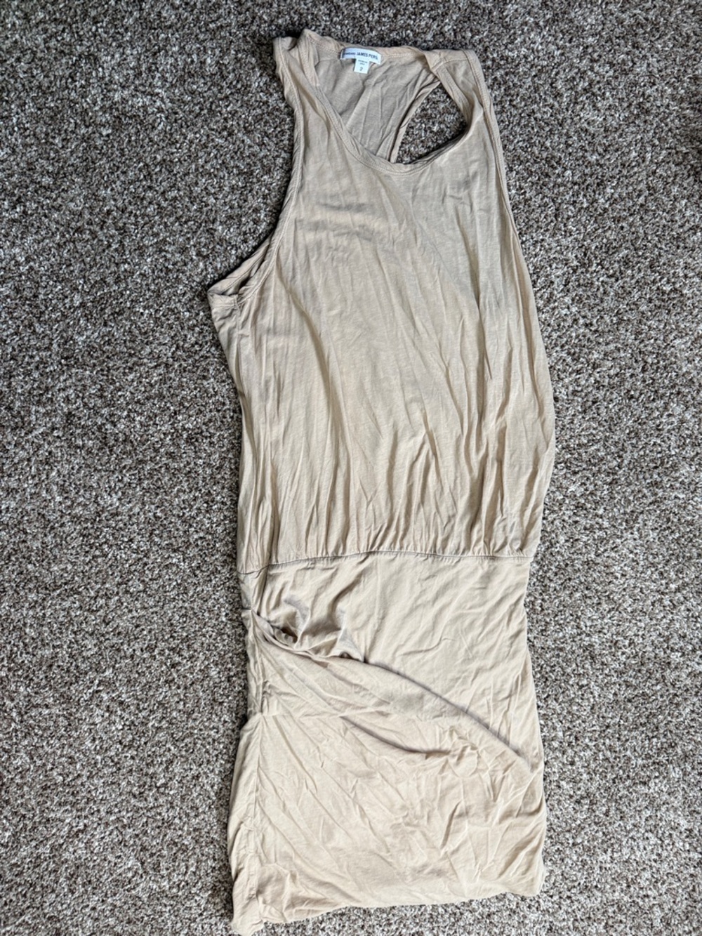 James Perse Beige Tank Dress